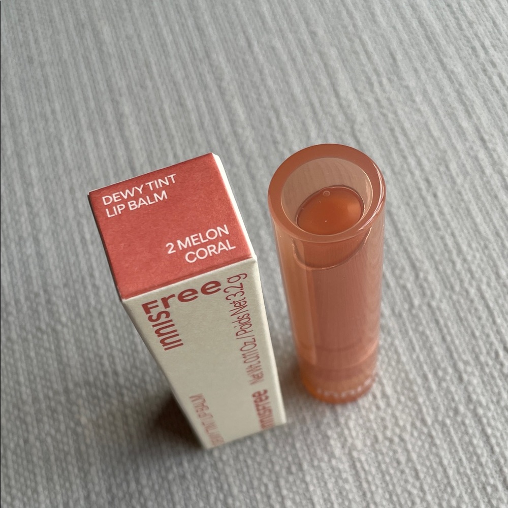 Innisfree Dewy Tint Lip Balm - 2 Melon Coral